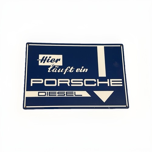 Blechschild porsche diesel - blechschild,