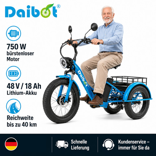 Daibot 750w trike 48v - 750w, –