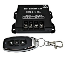LED Dimmer RF Fernbedienung DC 30A 12-24V Regler Motor Funk Steuerung Streifen
