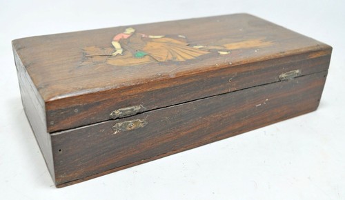 Antik teak holz einlage - holz, arbeit