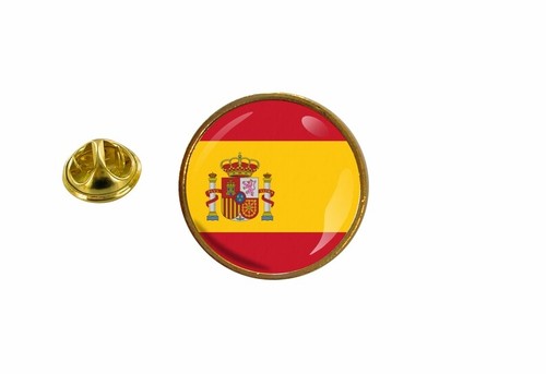 Spanien rund krawattennadel - spanien,