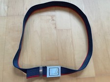 BMW Gürtel blau/rot mit Drehschnalle 122cm - M Town