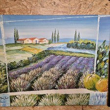 Oelbild Südfrankreich 80er