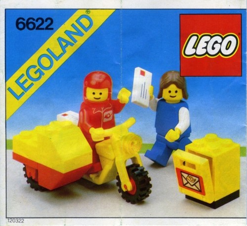 Lego 6622 mailman - lego,