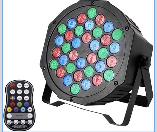 Led par akku rgb licht - rgb, 36