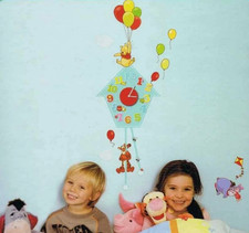 Winnie Puuh Wanduhr Baby