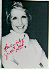 Janet Leigh original  Autogramm