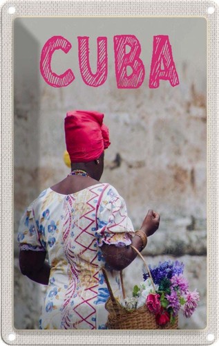 Blechschild 30x20 cuba - blechschild, cm