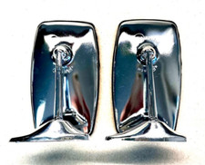 2 x AUßENSPIEGEL CHROM LADA