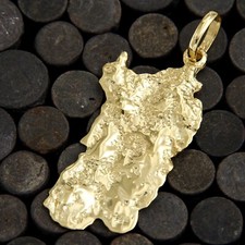 Anhänger in Echt Gelb GOLD