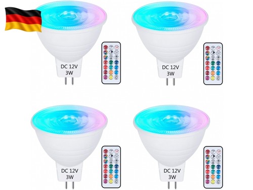 Gu5 led farbwechsel - 4x,