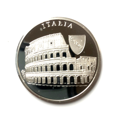 999 silber medaille - silber, italien