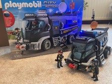 Playmobil 9360 City Action SEK Truck Polizei SWAT Fahrzeug