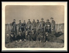 Foto, Schutzpolizei Köln, Ausbildung im Gelände mit Stahlhelm, 1931; L245L