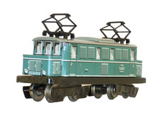 Distler HO Batteriebahn Personenzug E44012  Lok Blecheisenbahn Kaufhausbahn