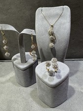 Damen Schmuckset Schmuck Gold