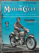 THE MOTOR CYCLE 5 TH MAY 1955