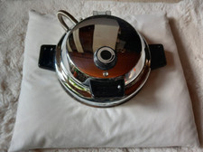 Waffeleisen Komet Typ 7210 Silber Verchromt mit Kabel