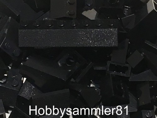 Lego 100 schwarze dachsteine - schwarze,