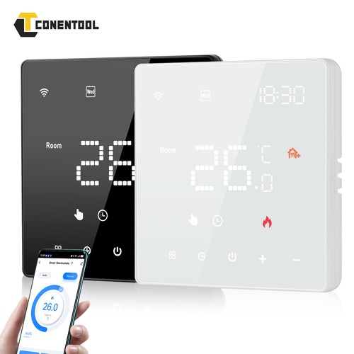 Thermostat wifi led display - thermostat, led-display