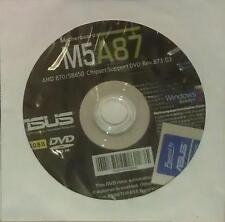 original asus Mainboard Treiber CD DVD M5A87 Windows 7 Vista WIN XP Aufkleber