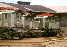 AK · Elektro-Lok-Parade der Baureihe E 44 (144) - DB - Bw Lichtenfels - 1986