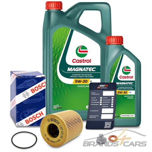 Bosch ölfilter castrol - Ölfilter+6l,