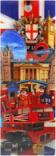 Wackel lesezeichen london - 3d,