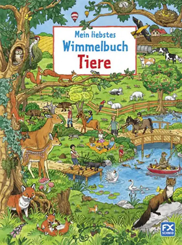 Mein liebstes wimmelbuch tiere - mein,