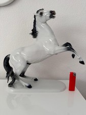 Rosenthal Classik Rose Pferd XXL 34cm groß.