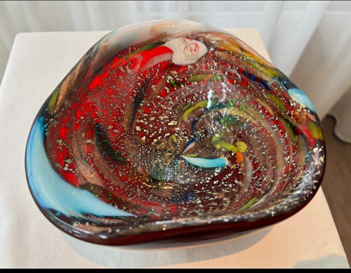 Murano glas schale - murano, glas-schale,