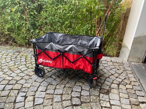 Bollerwagen faltbar gebraucht - bollerwagen,