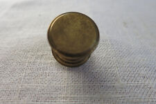 1 Einzelner Möbelknopf (50iger J.), Messing, metr.,Schraube, gebr.(?),hyg.sauber