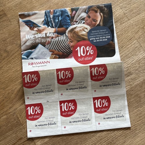 Rossmann coupons gutscheine - 12,