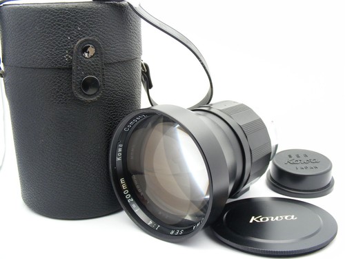 Kowa ser 200mm manual lens - kowa, f4