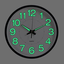 Wanduhr Bürouhr Leuchtend
