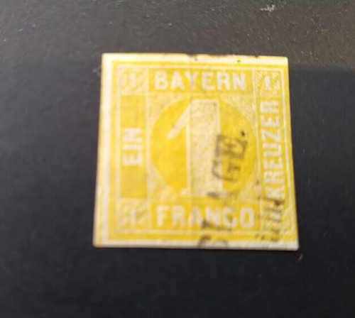 Bayern kreuzer gelb mi - bayern, 1