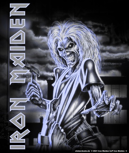 Iron maiden sticker killer - iron,