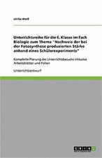 Unterrichtsreihe f�r die 6