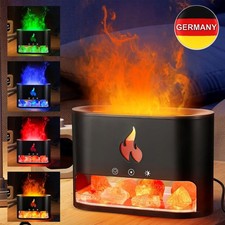 Aroma Diffuser mit LED Kamin Duftöl Diffusor für Ätherische Öle mit 7 Farben DHL