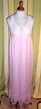 Langes Perlon Negligee