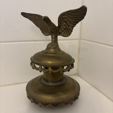 Laternen Aufsatz Adler Messing Von Einer Kutsche um 1888 , Wagenlampe