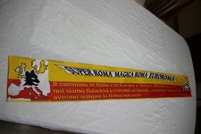 Schal Der Ultras Des Italienischen Teams La Roma Forza Lupi In Europa Vintage