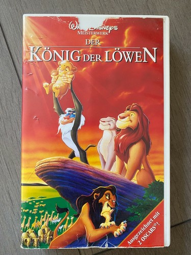 Der könig löwen vhs - könig,