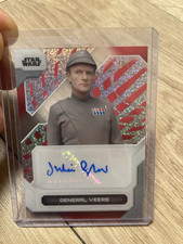 2024 Topps Star Wars High Tek Julian Glover As General Veers Auto /5