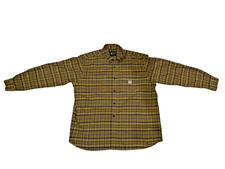 Carhartt MIDWEIGHT FLANNEL L/S PLAID SHIRT, Oak Brown, XXL