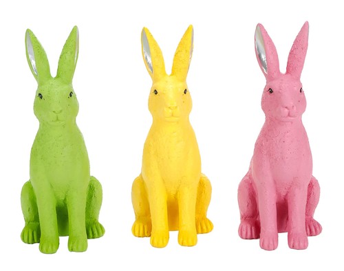 3er set hasen deko - hasen, figur