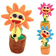 Singende, tanzende Sonnenblume