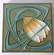 Originale Jugendstil Fliese