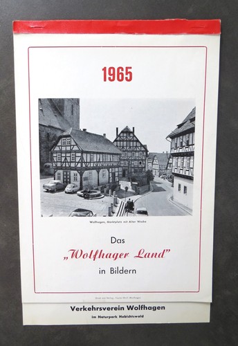 Wolfhager land wandkalender - wolfhager,